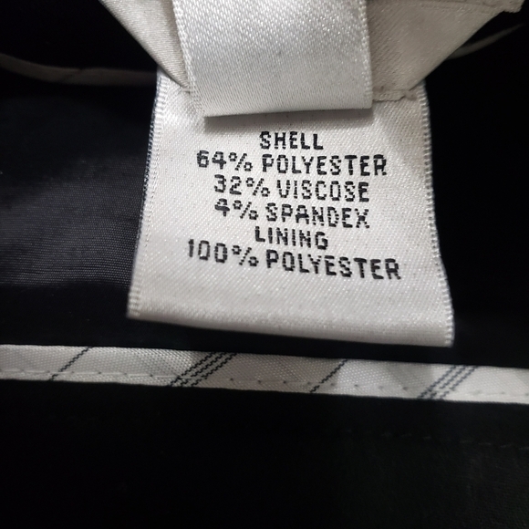 Talbots Women's Sz 10 Straight Stretch Black Skirt with Removeable Front… - Picture 4 of 4